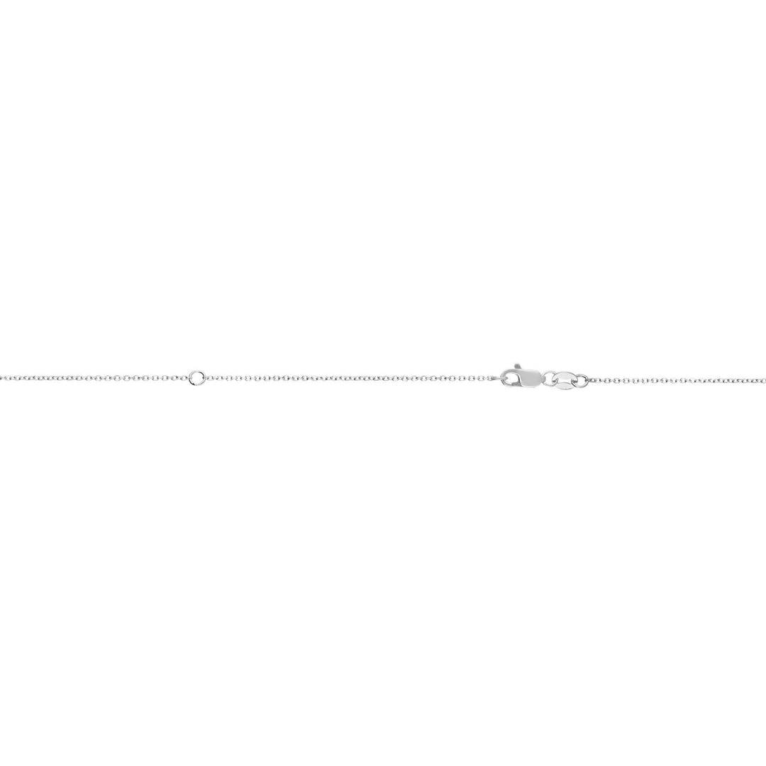 10K Gold 0.87mm Extendable Diamond Cut Cable Chain
