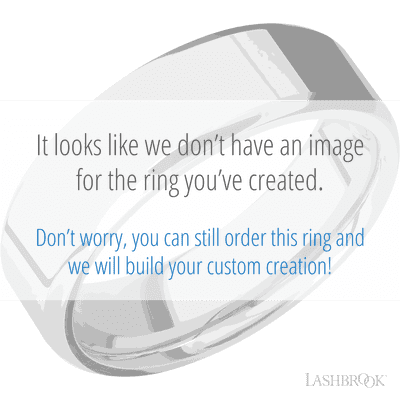 10K Yellow Gold band with 52 Round Lab Grown Diamond having TCW-.78
