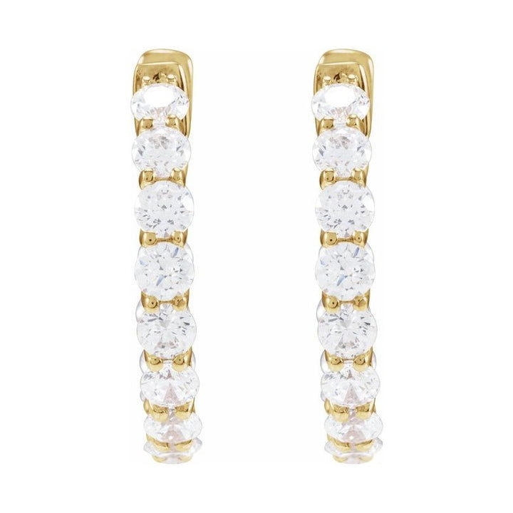 Inside-Outside Hoop Earrings