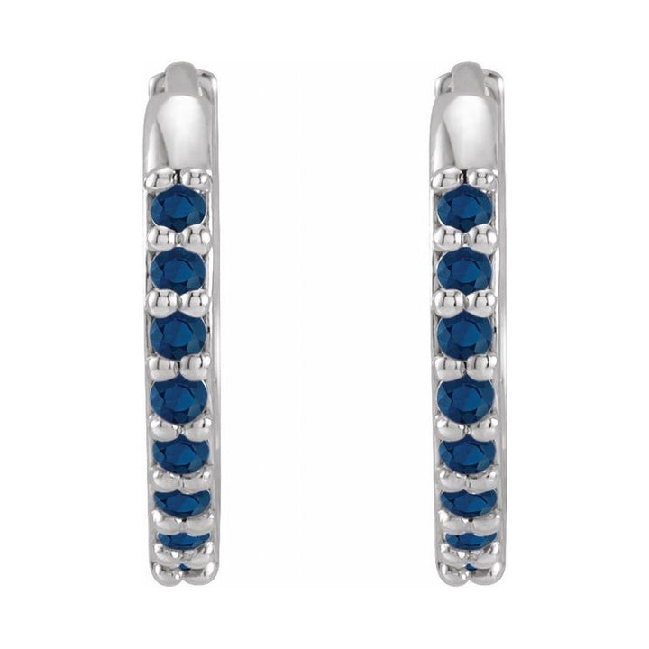 Accented Huggie Earrings