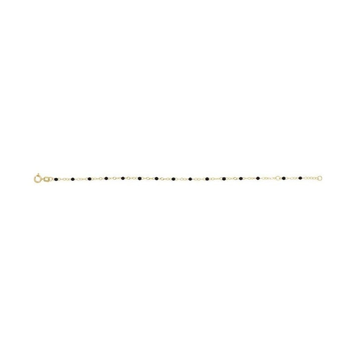2 mm Enamel Bead Adjustable Chain