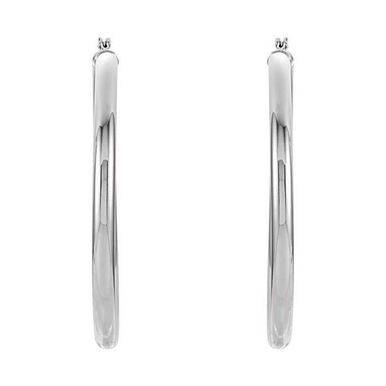 Tube Hoop Earrings