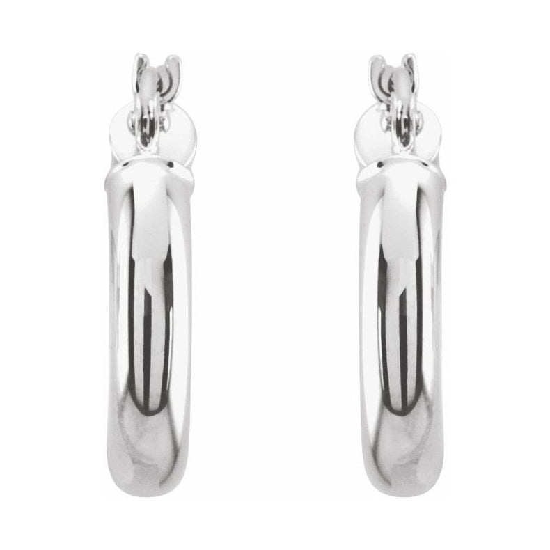 Tube Hoop Earrings
