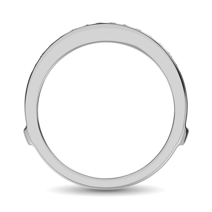 Diamond 1/3 Ct.Tw. Guard Ring in 10K White Gold