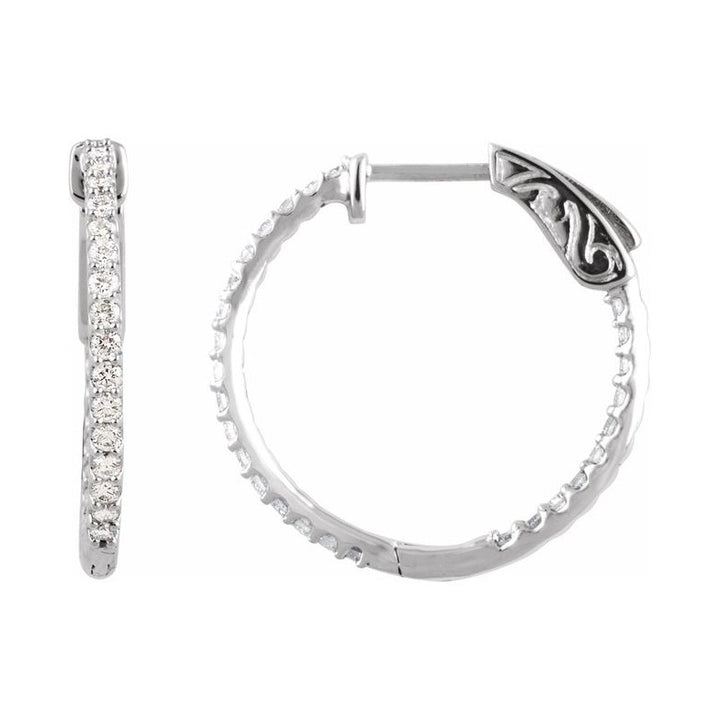 Inside-Outside Hoop Earrings