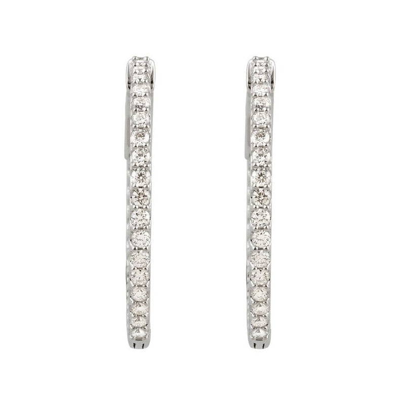 Inside-Outside Hoop Earrings