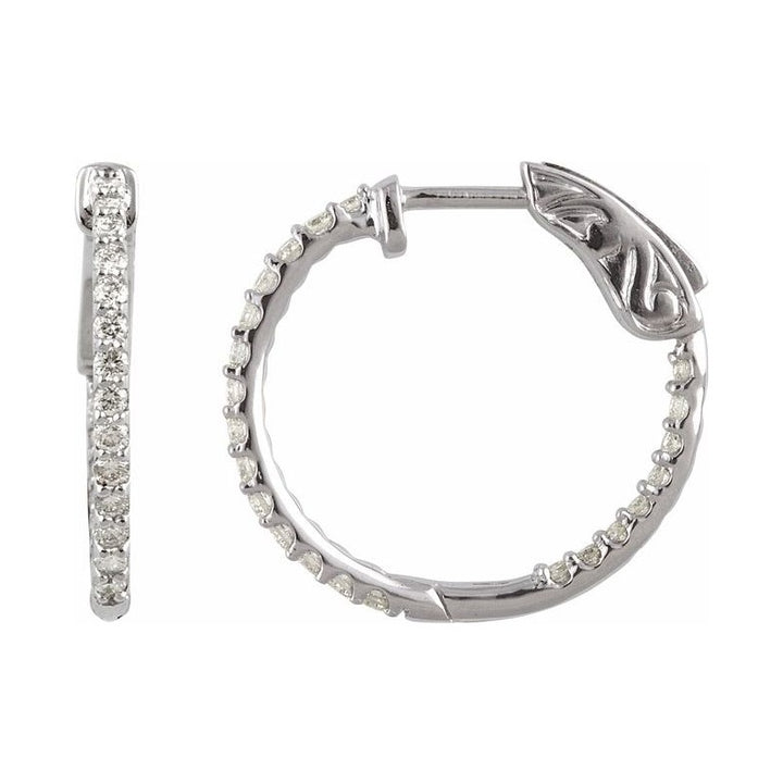 Inside-Outside Hoop Earrings