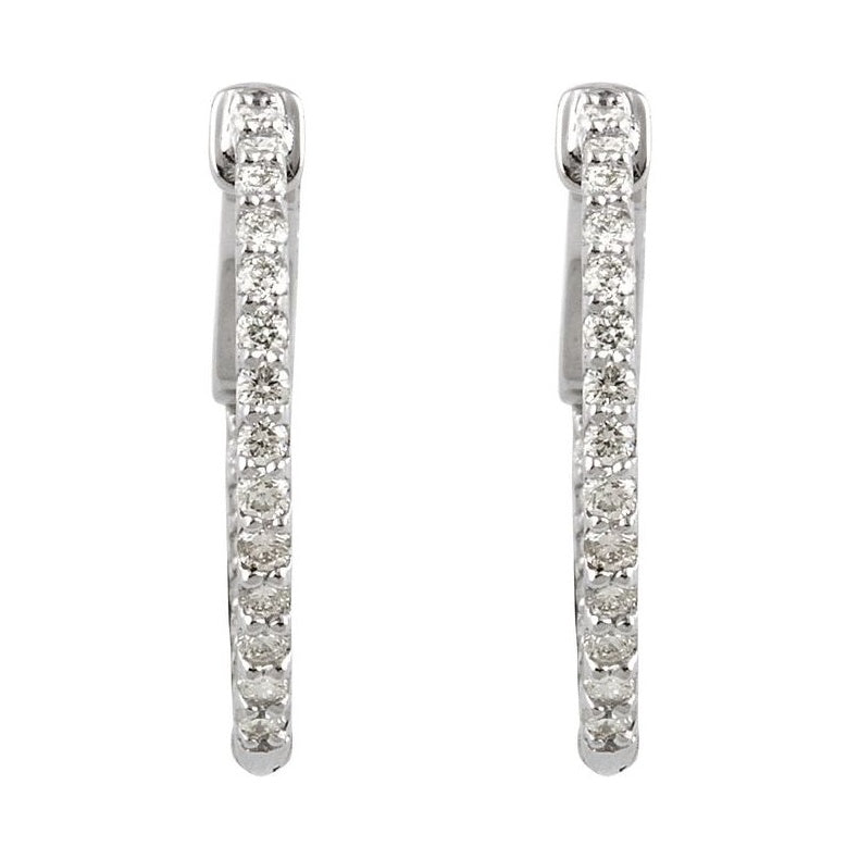 Inside-Outside Hoop Earrings