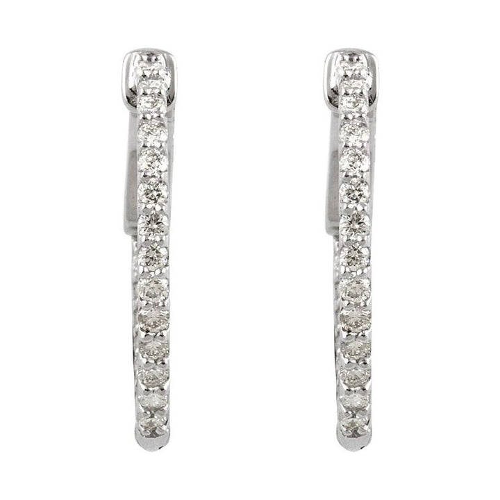 Inside-Outside Hoop Earrings