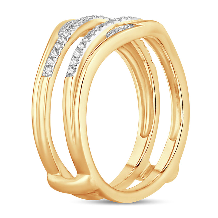 14K   0.34CT Diamond RING GUARD
