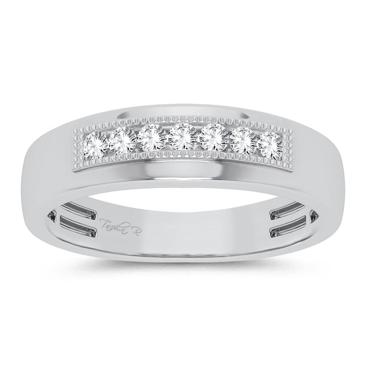 14K 0.25CT DIAMOND MENS RING