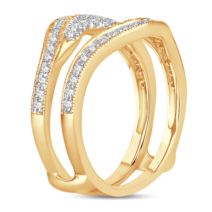 14K  0.50CT  DIA  RING GUARD