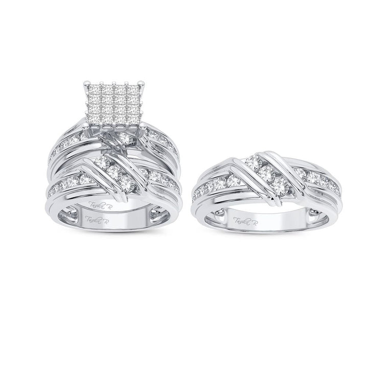 14K 2.50CT Diamond Trio Set