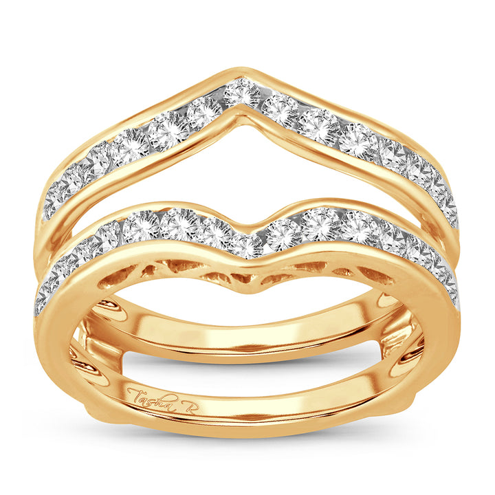 14K  1.00CT  Diamond  RING GUARD.