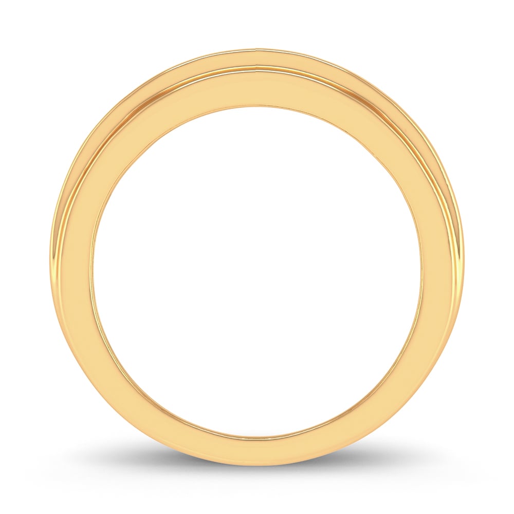 14K 0.50CT DIAMOND MENS RING