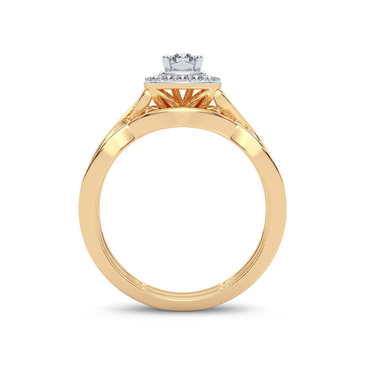 14K 0.40CT Diamond Bridal Ring
