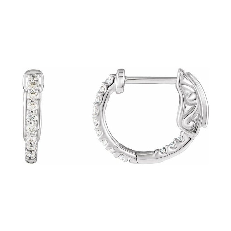 Inside-Outside Hoop Earrings