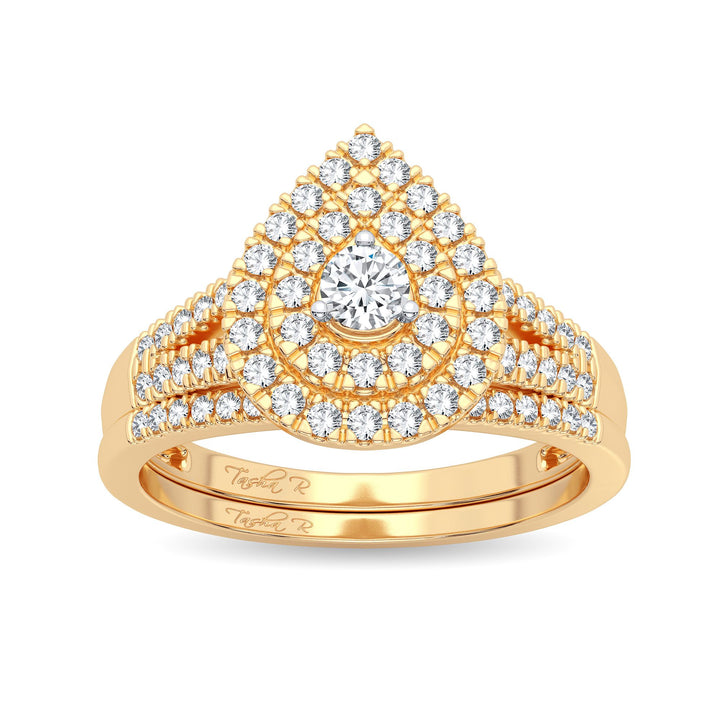 14K 0.50CT Diamond Bridal Ring