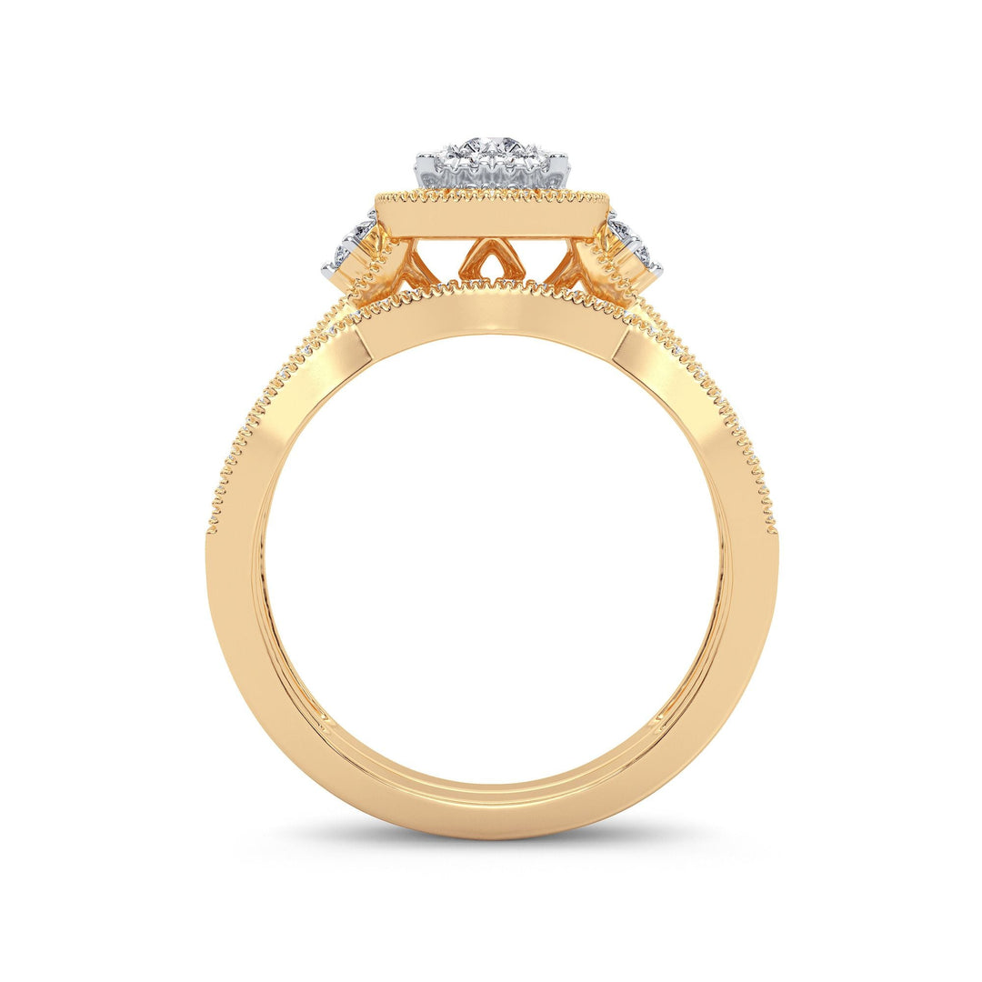 14K 0.50CT Diamond Bridal Ring