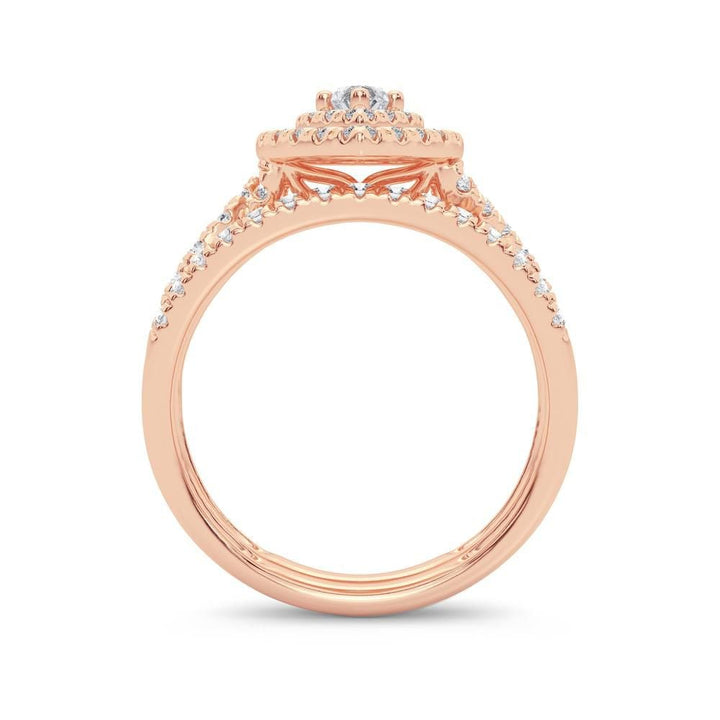 14K 1.00CT Diamond BRIDAL RING