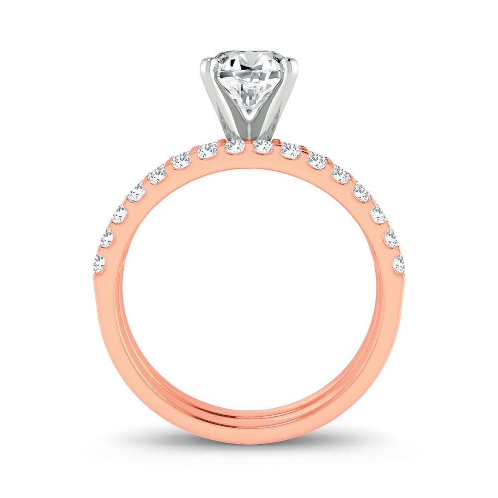14K 0.50ct Diamond Semi Mount