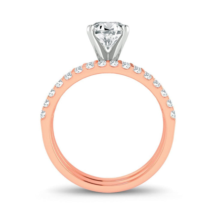 14K 0.50ct Diamond Semi Mount