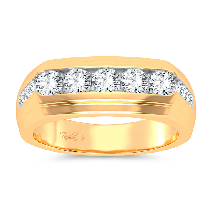 14K 1.00CT DIAMOND MEN'S RING