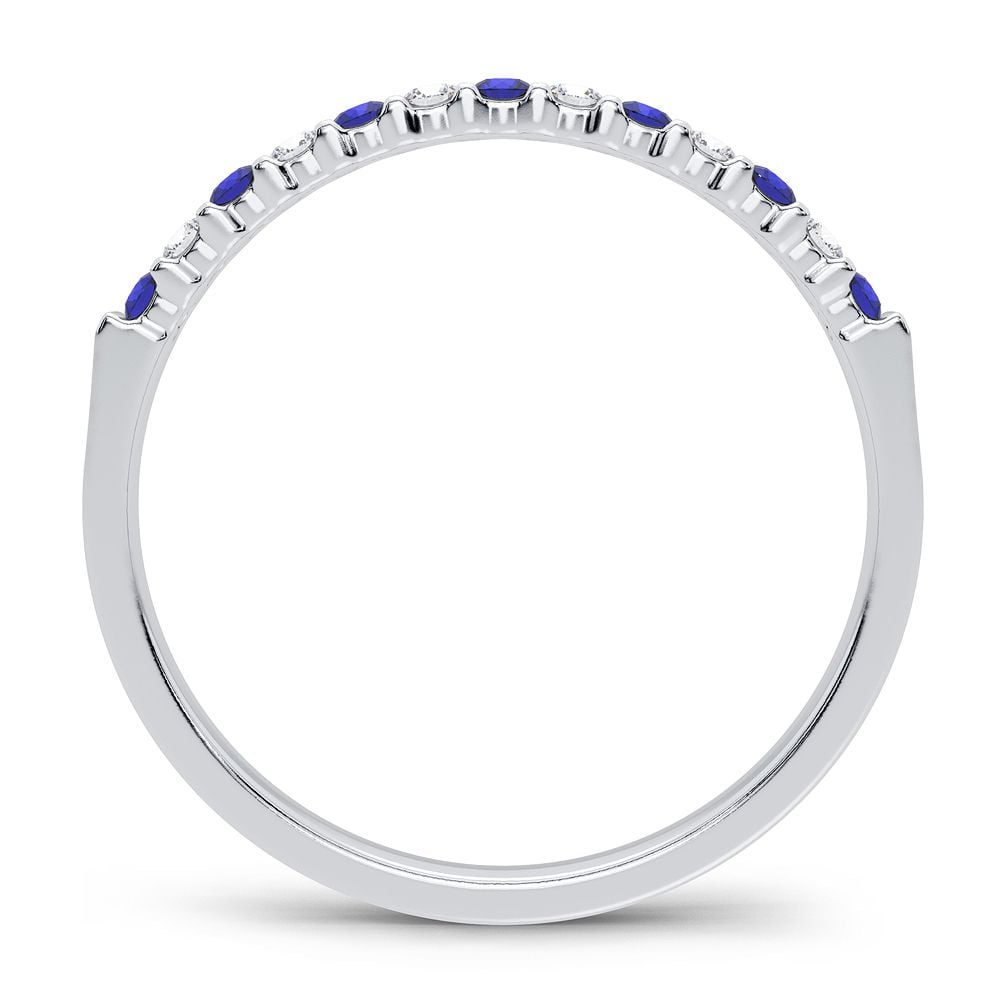 14K 0.10CT Diamond Band