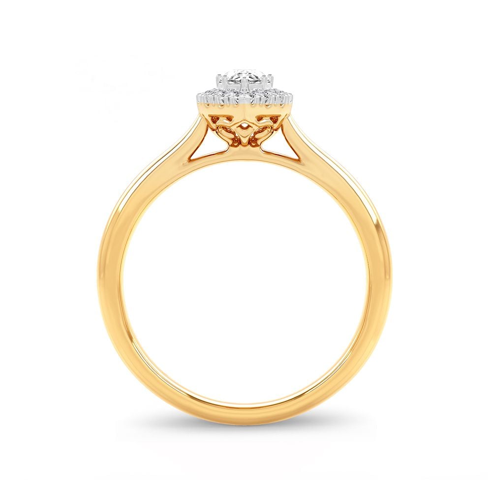 14K 0.33ct Diamond Promise Ring