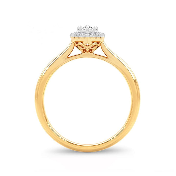 14K 0.33ct Diamond Promise Ring