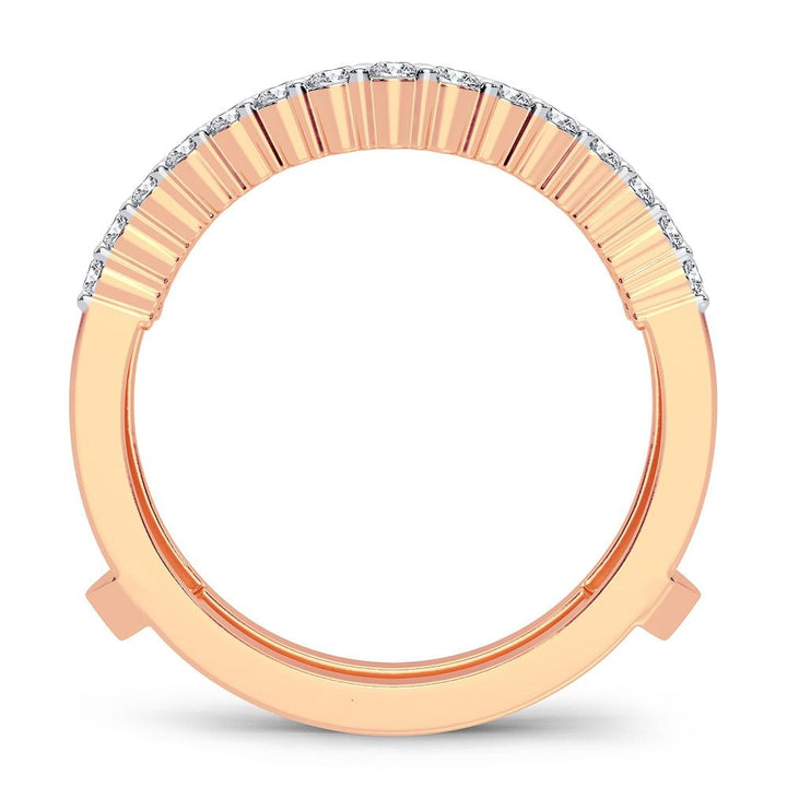 14K 0.50CT Diamond Ring Guard