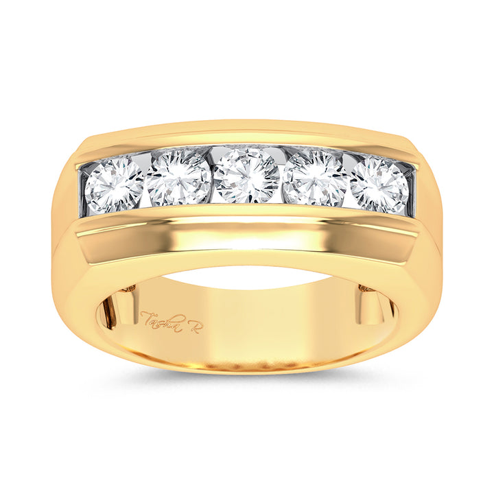 14K 1.50CT DIAMOND MEN'S RING