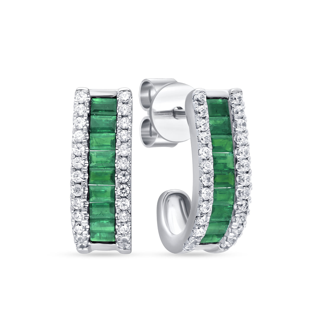 14K 0.39CT Diamond  Earring