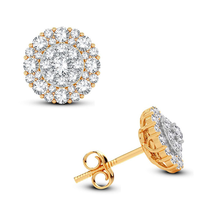 14K 0.50CT Diamond Earring