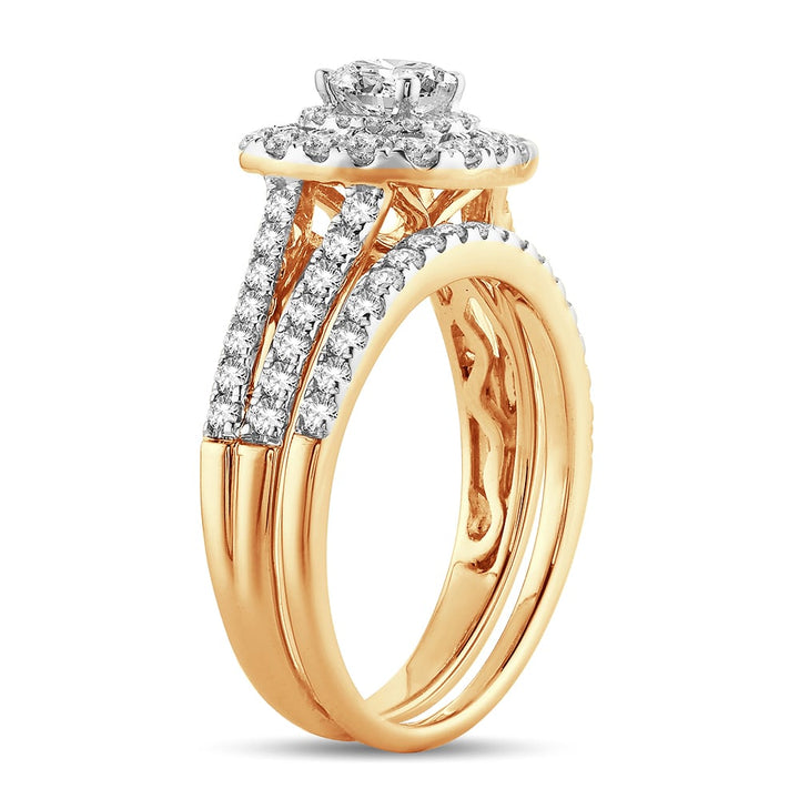 14K  1.40CT  Diamond BRIDAL RING