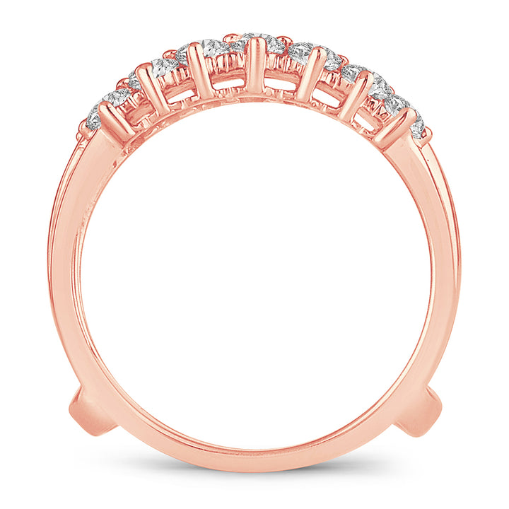 14K 1.00CT Diamond RING GUARD