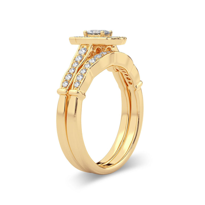 14k 0.50ct Diamond Bridal Ring