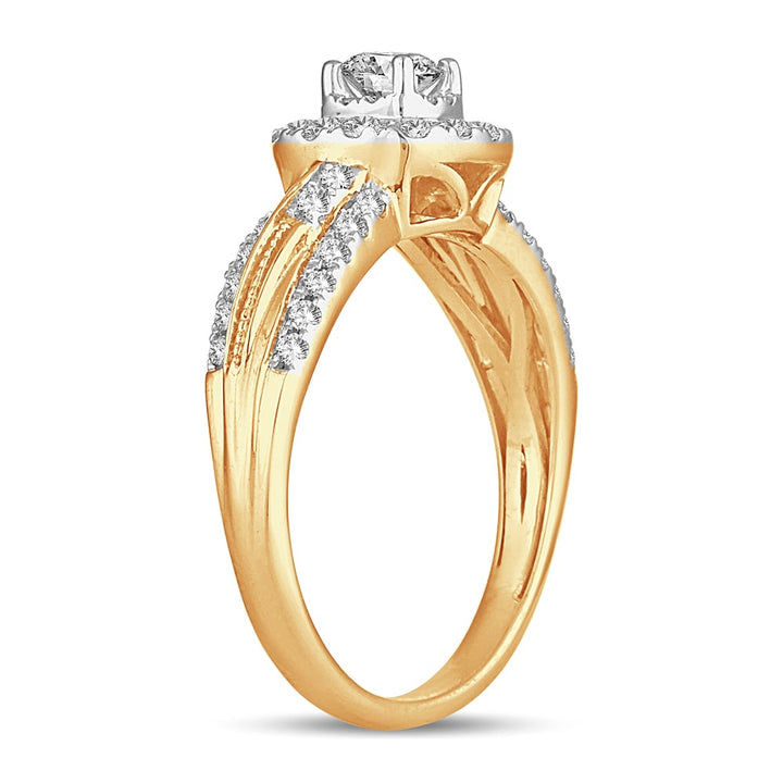 14K 0.62CT Diamond ring