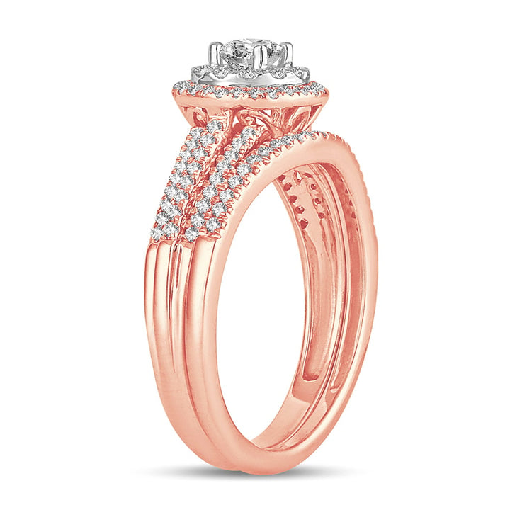 14K 0.75CT DIAMOND BRIDAL RING