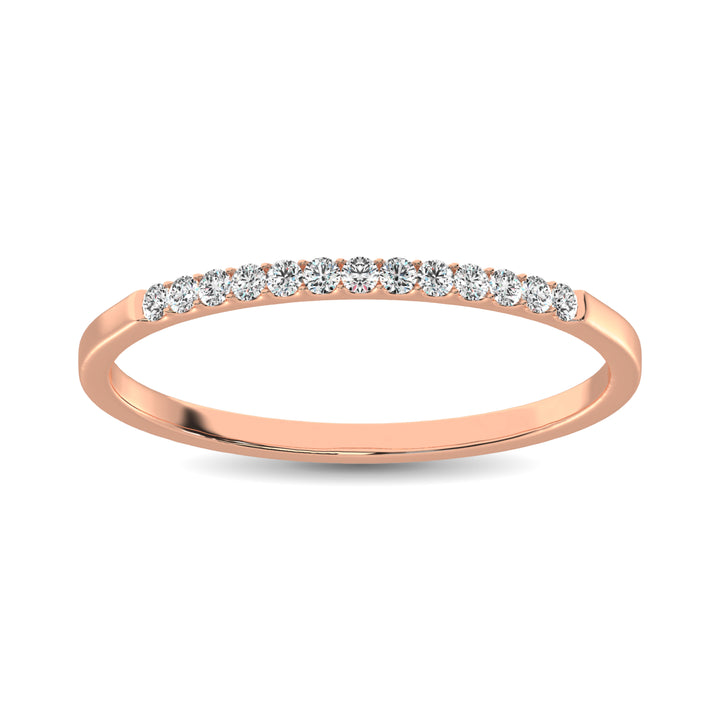 14K Yellow Gold 1/2 Ct Diamond Ladies Machine Band