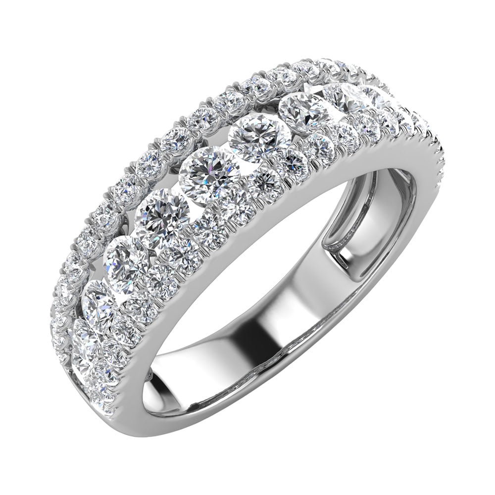 Diamond 1 Ct.Tw. Fashion Band in 14K White Gold