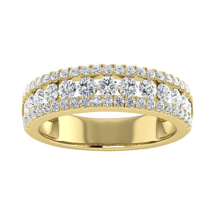 Diamond 1 Ct.Tw. Fashion Band in 14K Yellow Gold