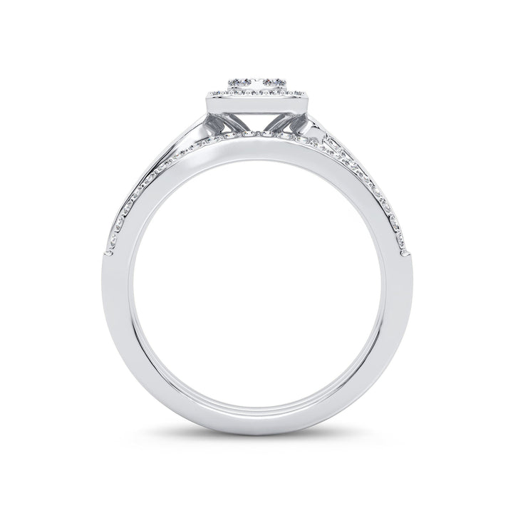 14K 0.40CT DIAMOND BRIDAL RING