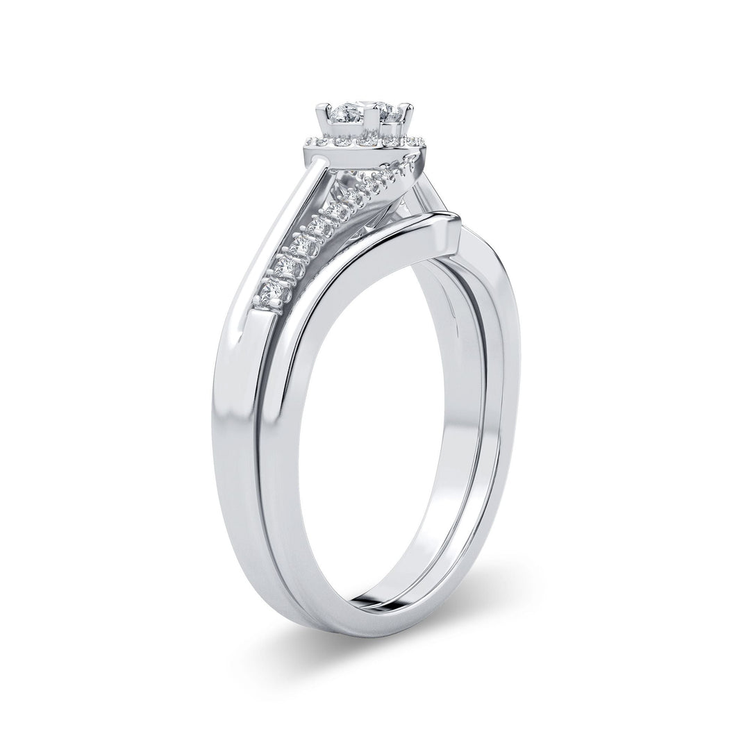 14K 0.25CT Diamond Bridal Ring