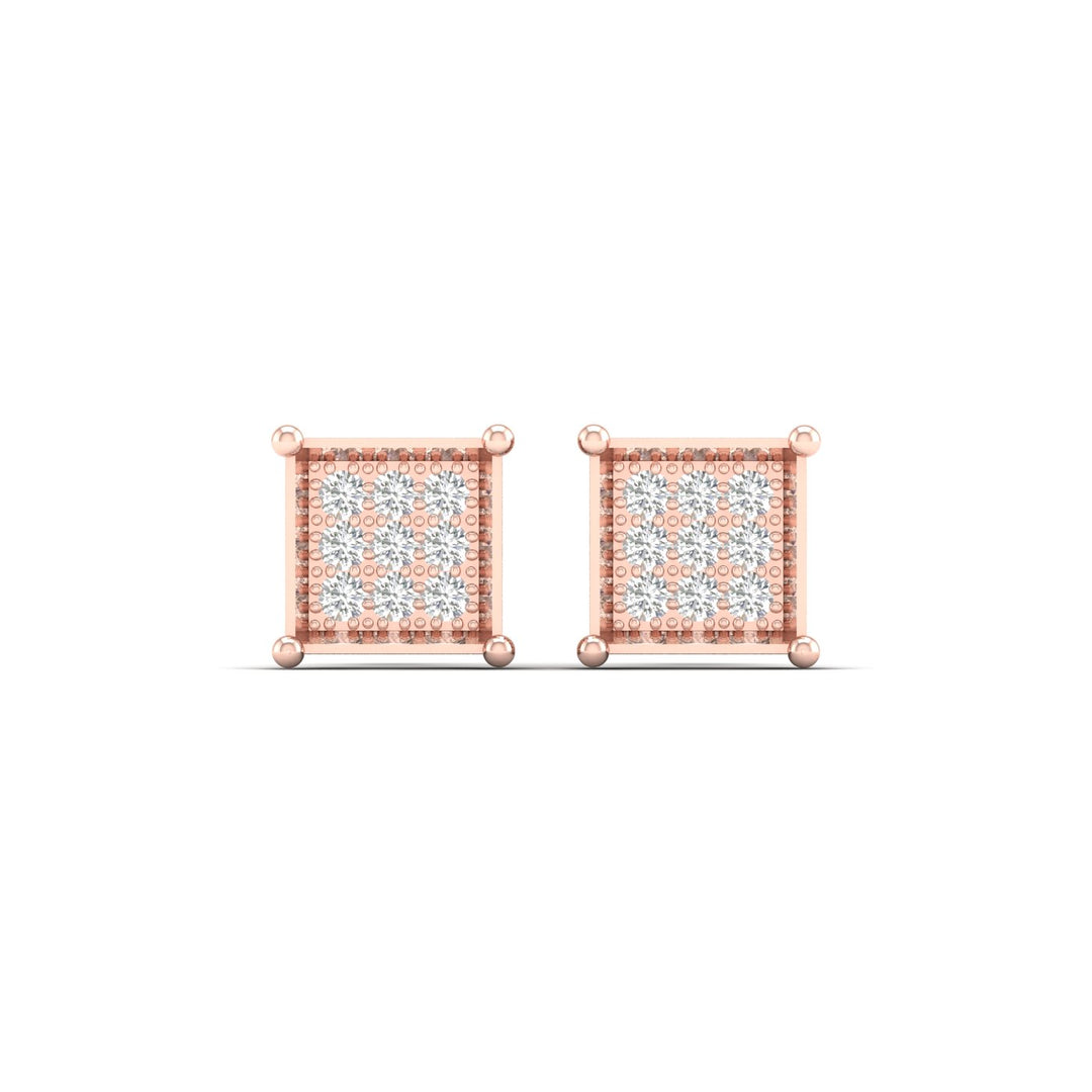 10K 0.05CT Diamond Earring