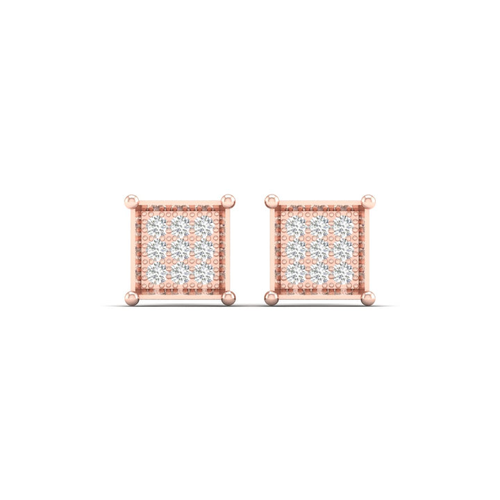 10K 0.05CT Diamond Earring