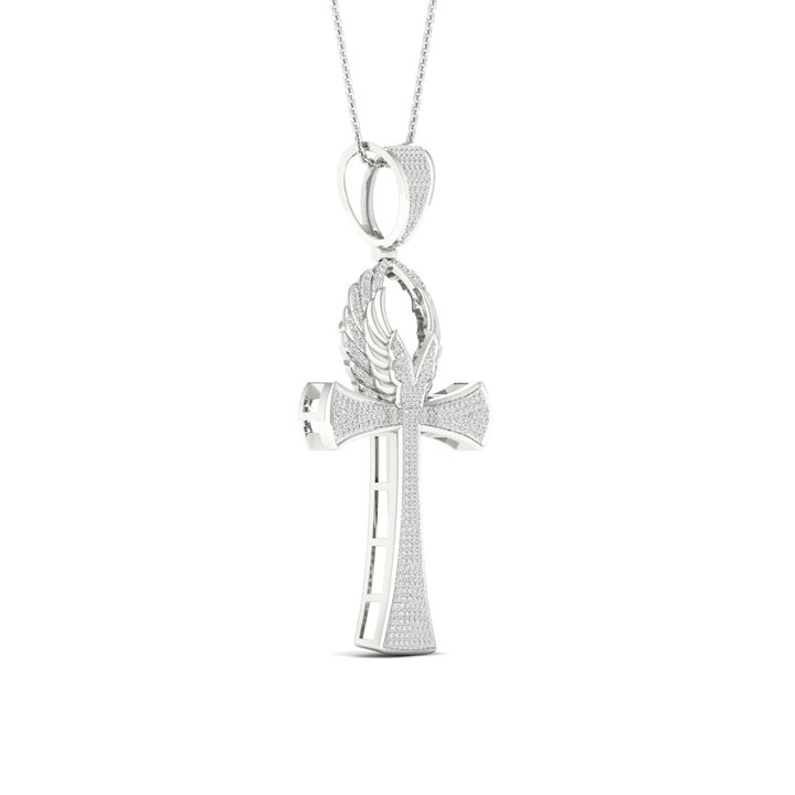 10K 0.90CT Diamond Pendant