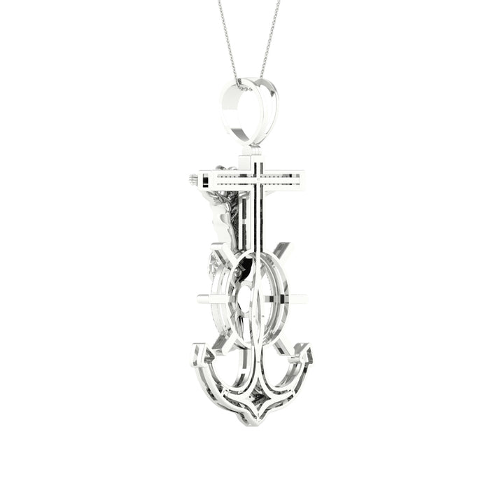 10K 0.50CT Diamond Pendant