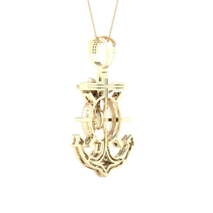 10K 0.33CT Diamond Pendant