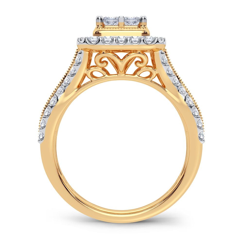 14K 1.00CT Diamond Ring